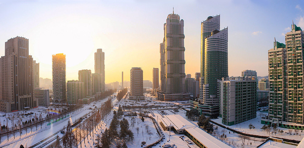 Зима в Пхеньяне