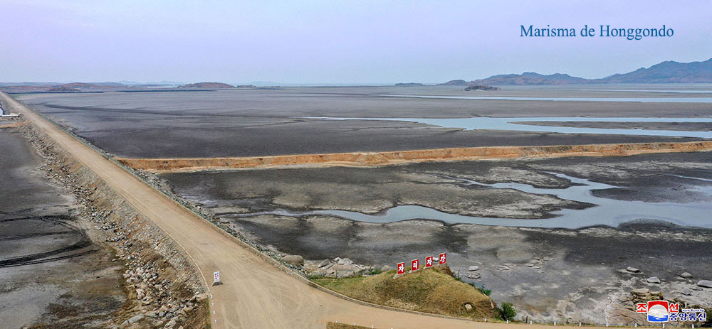 Marismas en la zona del Mar Oeste