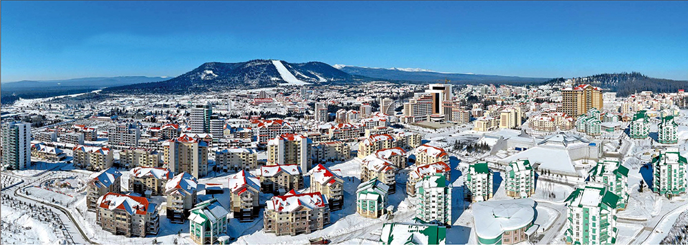 Samjiyon, ciudad moderna urbe montaňosa(1)