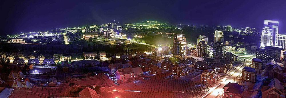 Samjiyon, ciudad moderna urbe montaňosa(1)