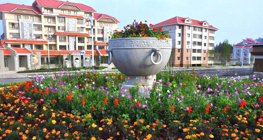 Samjiyon, ciudad moderna urbe montaňosa(1)