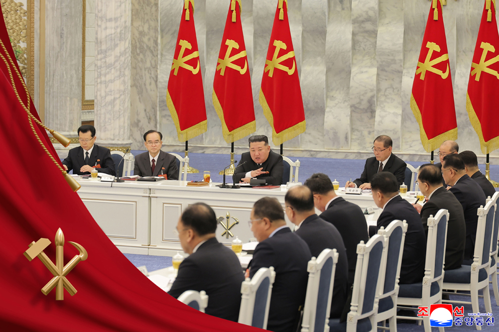 First Politburo Meeting of Ninth C.C., WPK Held