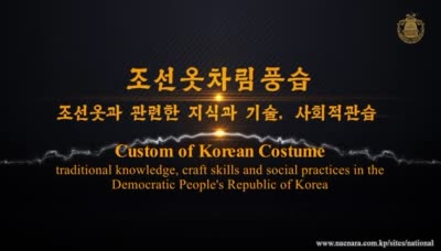 Custom of Korean Costume