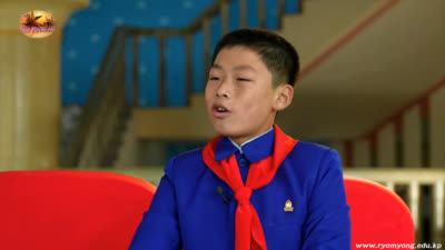 Story of blessed happy children<br>Happy Son Tae Hung <br> Hanpho Senior Middle School, Phyongsan County