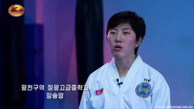 축복받은 행복동이들의 이야기<br> 평천구역 정평고급중학교 장송영