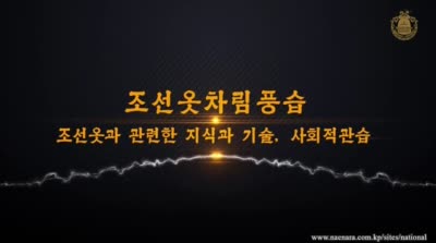 조선옷차림풍습